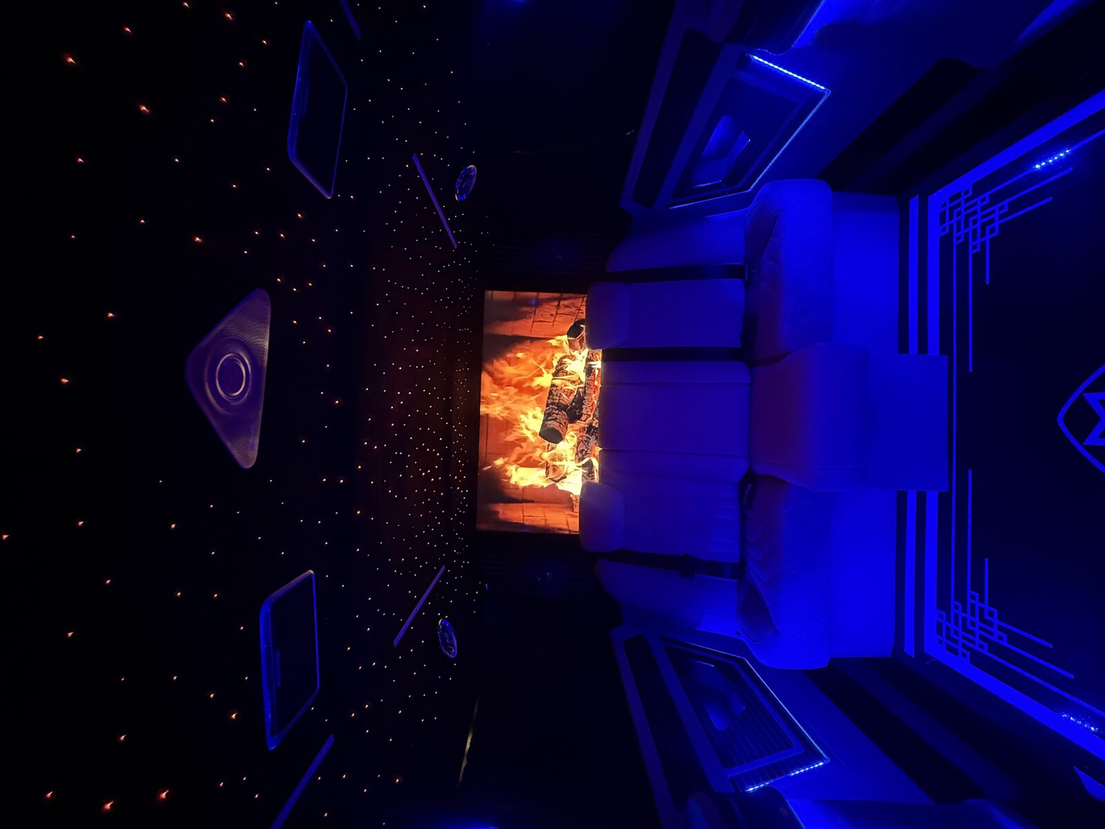 Cinema mode ambient lighting